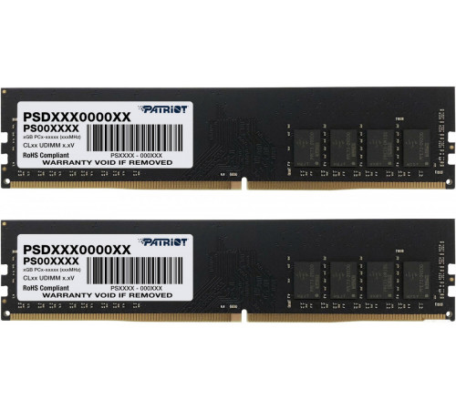 Модуль памяти Patriot Signature Line 2x8GB DDR4 PC4-25600 PSD416G3200K