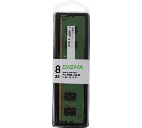 Модуль памяти DIGMA 8ГБ DDR5 4800 МГц DGMAD5480008S