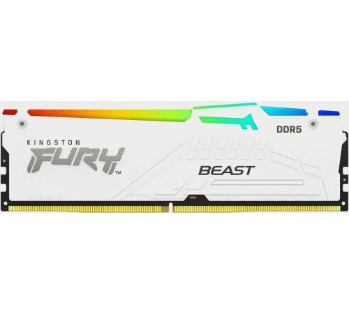 Модуль памяти Kingston FURY Beast RGB 16ГБ DDR5 6000 МГц KF560C30BWEA-16