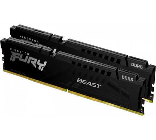 Модуль памяти Kingston FURY Beast 2x16ГБ DDR5 6000 МГц KF560C30BBEK2-32