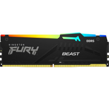 Модуль памяти Kingston FURY Beast RGB 8ГБ DDR5 5600 МГц KF556C36BBEA-8