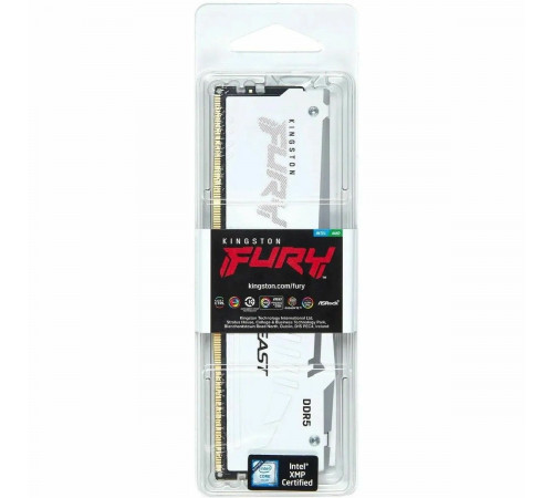 Модуль памяти Kingston FURY Beast RGB 16ГБ DDR5 6400 МГц KF564C32BWEA-16