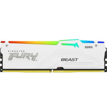 Модуль памяти Kingston FURY Beast RGB 16ГБ DDR5 6000 МГц KF560C36BWE2A-16