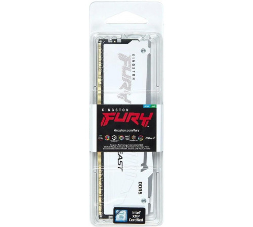 Модуль памяти Kingston FURY Beast RGB 16ГБ DDR5 5600 МГц KF556C40BWA-16