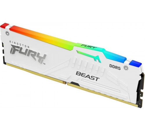 Модуль памяти Kingston FURY Beast RGB 16ГБ DDR5 5600 МГц KF556C40BWA-16