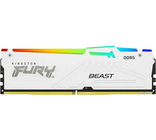 Модуль памяти Kingston FURY Beast RGB 16ГБ DDR5 5600 МГц KF556C40BWA-16