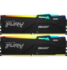 Модуль памяти Kingston FURY Beast RGB 2x16ГБ DDR5 6400 МГц KF564C32BBEAK2-32