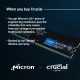 Модуль памяти Crucial 16ГБ DDR5 5600 МГц CT16G56C46U5T