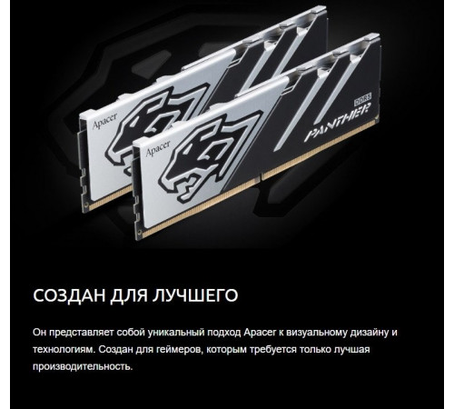 Модуль памяти Apacer Panther 2x16ГБ DDR5 6000 МГц AH5U32G60C6227BAA-2