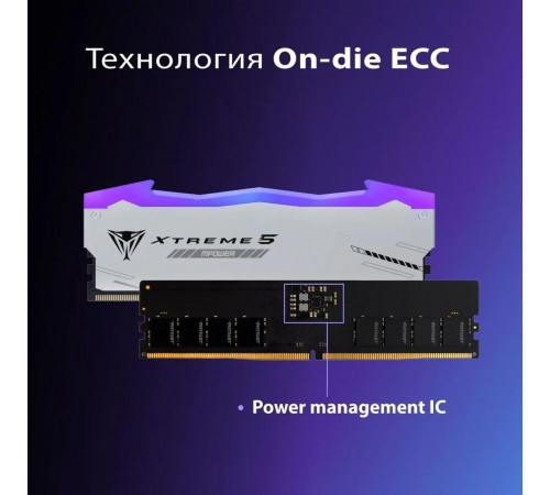Модуль памяти Patriot Viper Xtreme 5 2x24ГБ DDR5 6400 МГц PVXR548G64C32KM