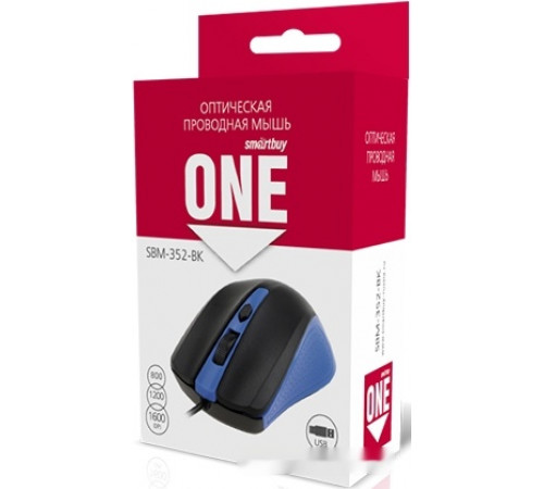 Мышь SmartBuy One SBM-352-BK