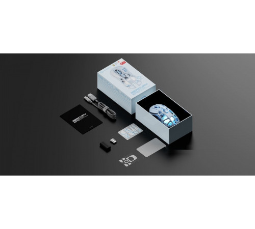 Игровая мышь Gravastar Mercury M1 Pro Ice Blue