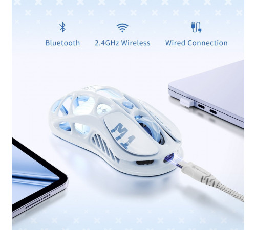 Игровая мышь Gravastar Mercury M1 Pro Ice Blue