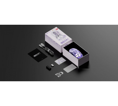 Игровая мышь Gravastar Mercury M1 Pro Lavender Purple