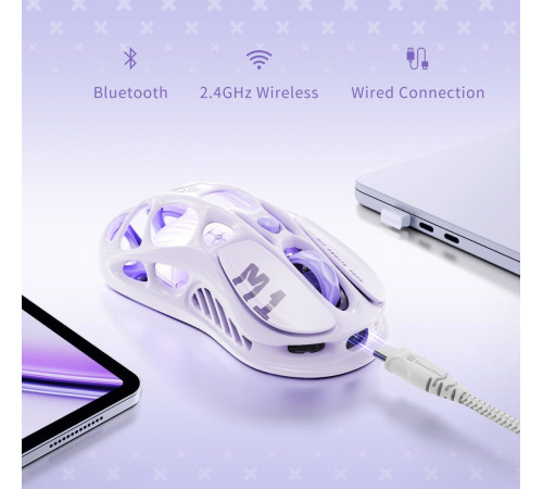 Игровая мышь Gravastar Mercury M1 Pro Lavender Purple