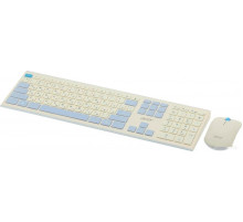 Клавиатура + мышь Acer OCC205 (белый/голубой)