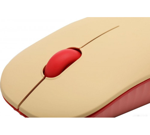 Клавиатура + мышь Acer OCC205 (бежевый/розовый)