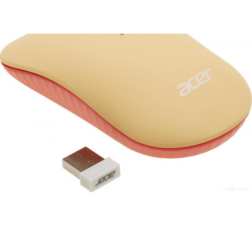 Клавиатура + мышь Acer OCC205 (бежевый/розовый)