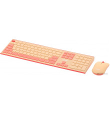 Клавиатура + мышь Acer OCC205 (бежевый/розовый)