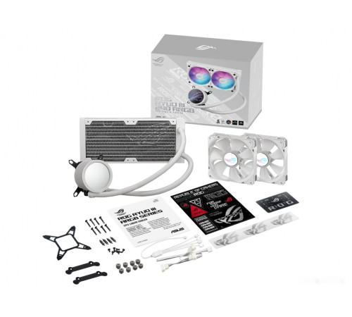 Кулер для процессора Asus ROG Ryuo III 240 ARGB White Edition