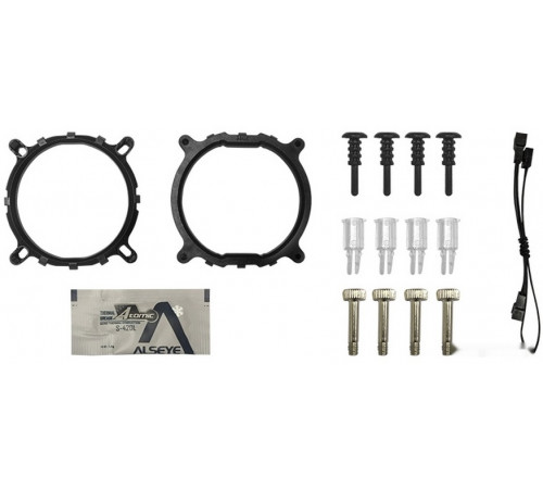 Кулер для процессора ALSEYE H120D (белый)