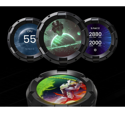 Жидкостное охлаждение для процессора ID-COOLING Space SL360 XE