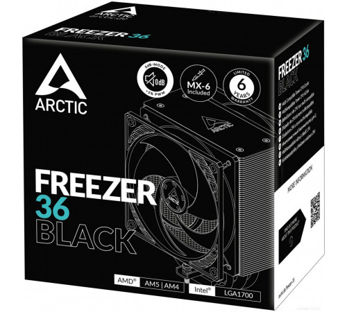 Кулер для процессора Arctic Freezer 36 Black ACFRE00123A