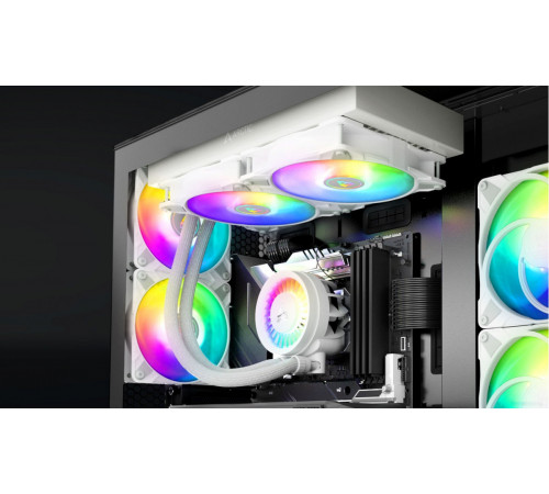 Жидкостное охлаждение для процессора Arctic Liquid Freezer III 280 A-RGB White ACFRE00151A