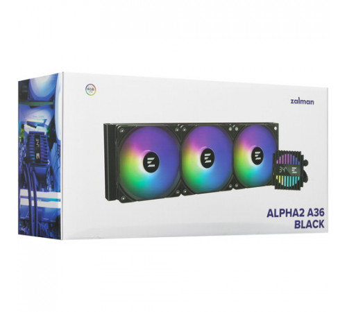 Система жидкостного охлаждения для процессора ZALMAN Alpha2 DS A36 (черный)
