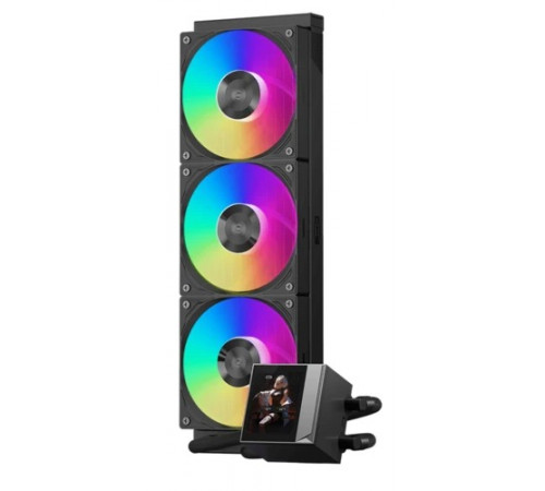 Кулер для процессора PCcooler DC360 Pro ARGB Display BK
