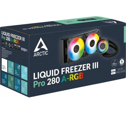 Система жидкостного охлаждения для процессора Arctic Liquid Freezer III Pro 280 A-RGB ACFRE00183A