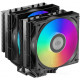 Кулер для процессора PCcooler RT620 ARGB (черный)