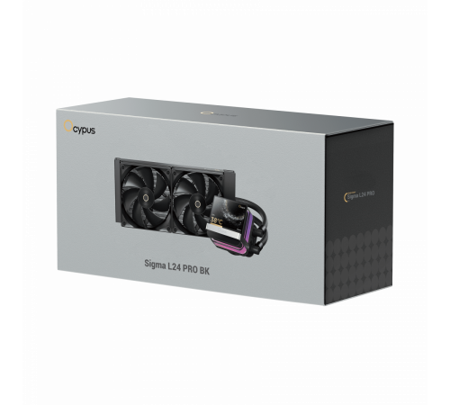 Жидкостное охлаждение для процессора Ocypus Sigma L24 PRO BK Sigma-L24-BK2ANWL00P-GL