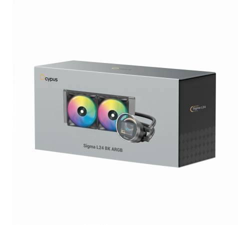 Жидкостное охлаждение для процессора Ocypus Sigma L24 BK ARGB Sigma-L24-BK2AAWWN00X-GL