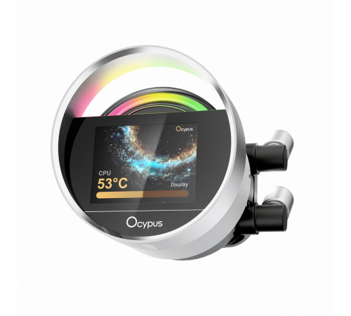 Жидкостное охлаждение для процессора Ocypus Sigma L24 WH ARGB Sigma-L24-WH2AAWWN00X-GL