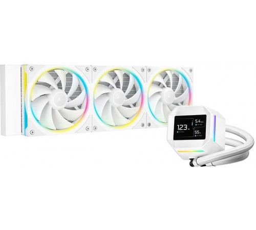 Система жидкостного охлаждения для процессора Deepcool LM360 WH R-LM360-WHDMMC-1