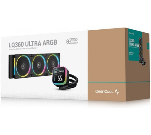 Система жидкостного охлаждения для процессора Deepcool LQ360 Ultra ARGB R-LQ360-BKASMC-G-1