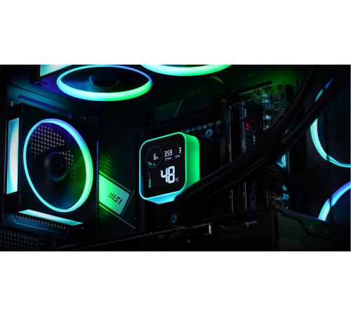 Система жидкостного охлаждения для процессора Deepcool LQ360 Ultra ARGB R-LQ360-BKASMC-G-1