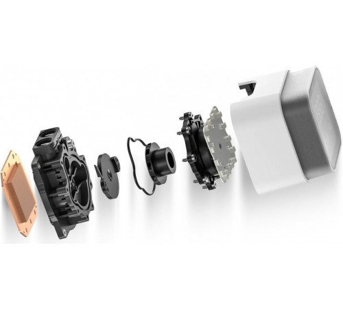 Система жидкостного охлаждения для процессора Deepcool LQ360 Ultra ARGB WH R-LQ360-WHASMC-G-1