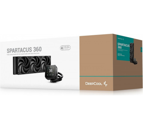 Система жидкостного охлаждения для процессора Deepcool Spartacus 360 R-SPT360-BKDSMP-G-1
