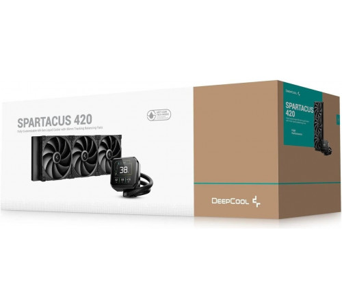 Система жидкостного охлаждения для процессора Deepcool Spartacus 420 R-SPT420-BKDSMP-G-1