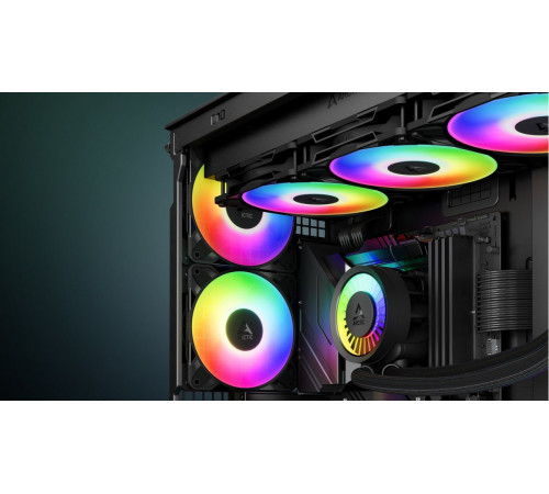 Комплект вентиляторов для корпуса Arctic P14 Pro A-RGB 3 Pack ACFAN00320A