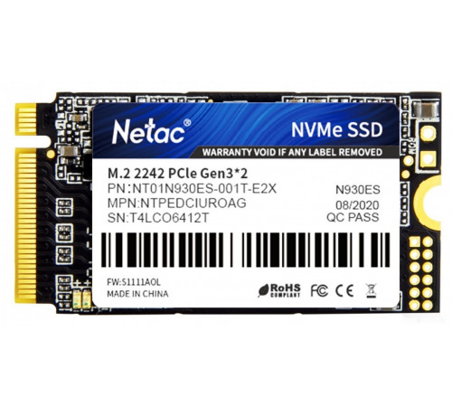 SSD Netac N930ES 1ТB NT01N930ES-001T-E2X