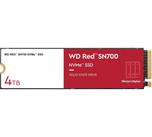 SSD Western Digital Red SN700 4TB WDS400T1R0C