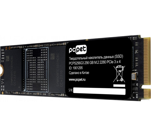 SSD PC PET PCPS256G3 256GB