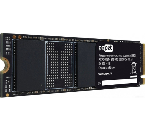 SSD PC PET PCPS002T4 2TB
