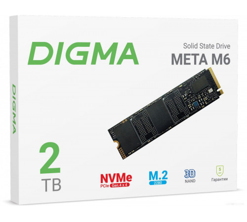 SSD DIGMA Meta M6 2TB DGSM4002TM63T
