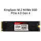 SSD KingSpec PCle 4.0 XF Series 1TB