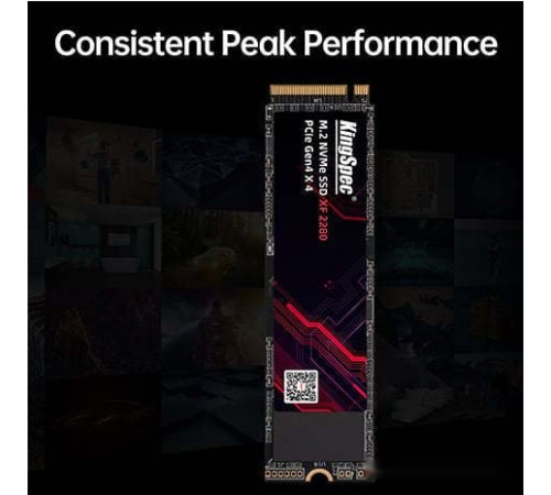 SSD KingSpec PCle 4.0 XF Series 1TB