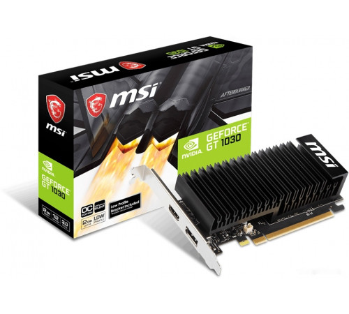 Видеокарта MSI GeForce GT 1030 LP OC 2GB DDR4